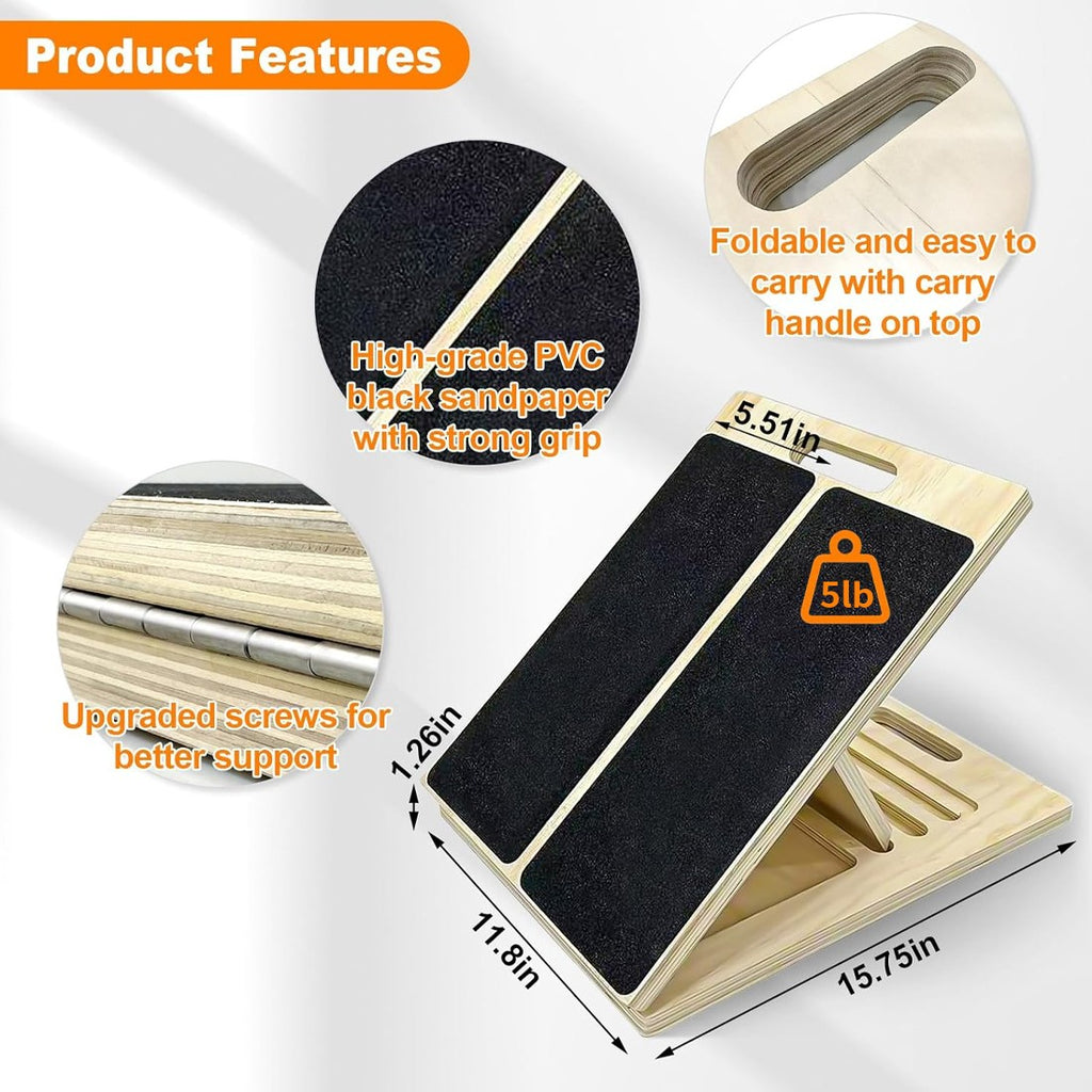 Slant board angles