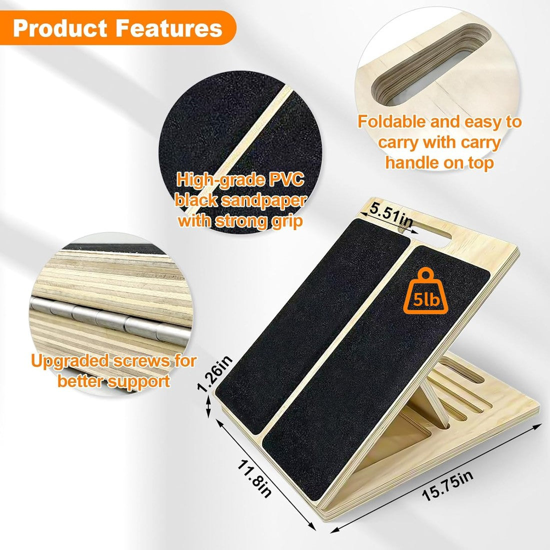 Slant board angles
