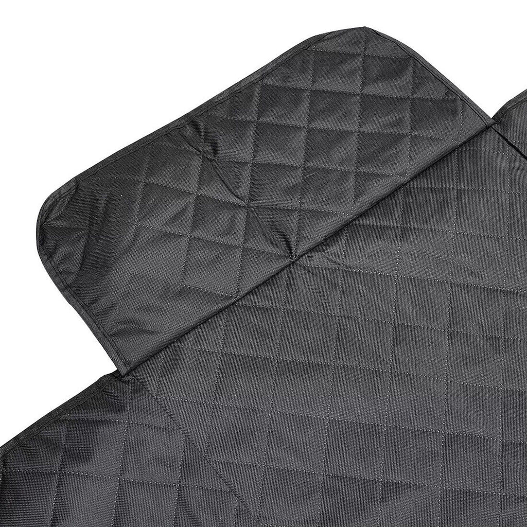 Seat cover fitted in car
