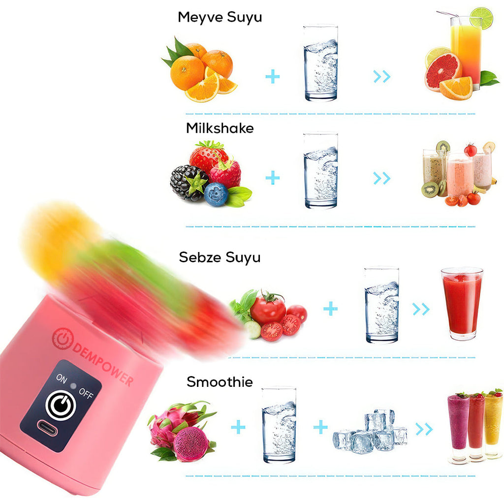 Portable blender USB charging