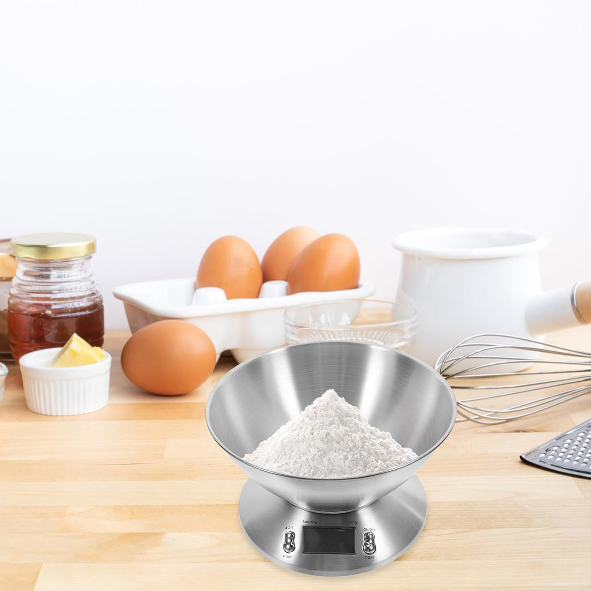 Kitchen scale detail