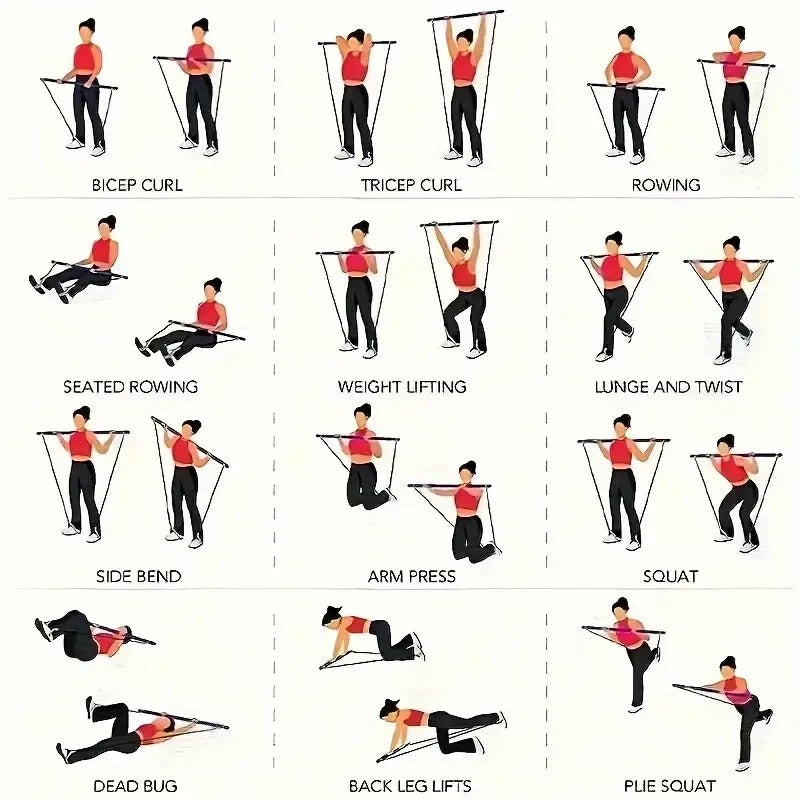 Pilates bar detail