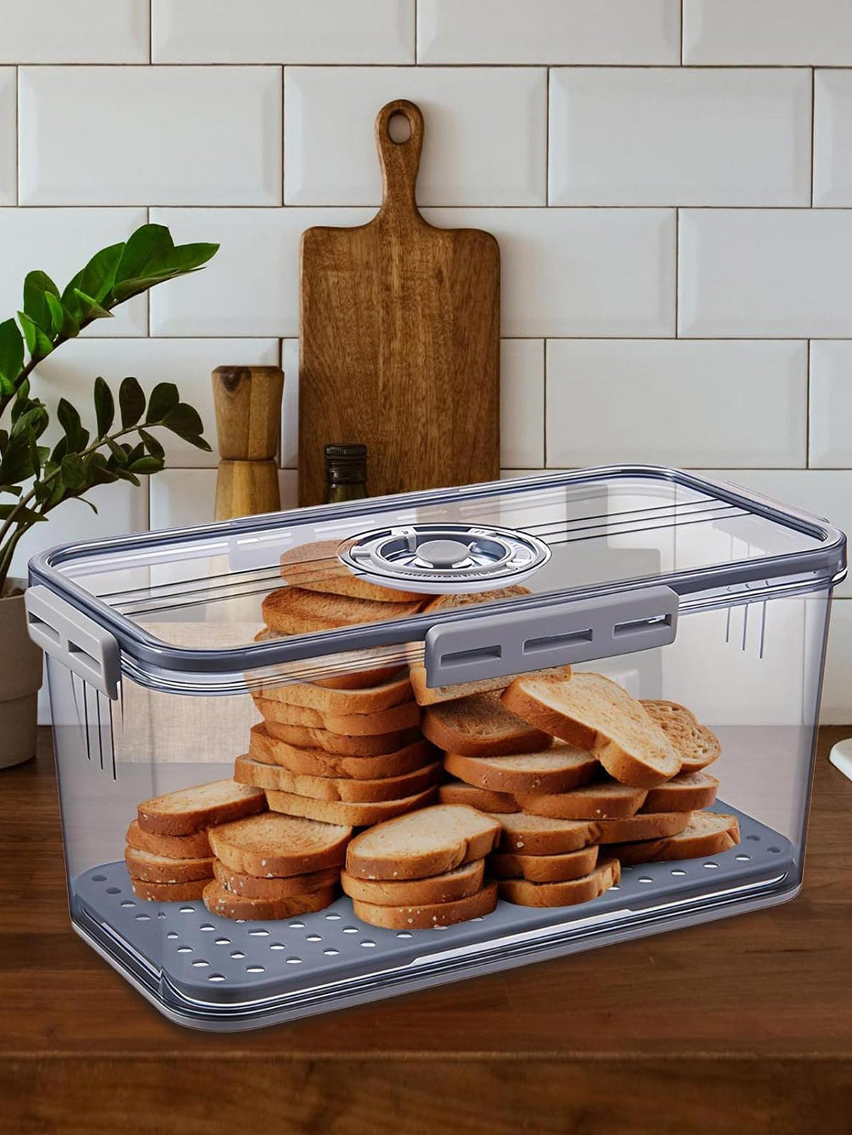 Fruit and vegetable fridge storage containers