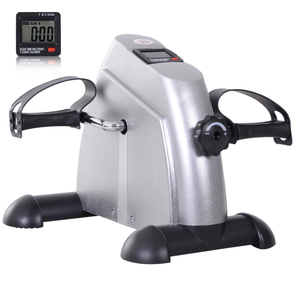 Under-desk mini exercise bike