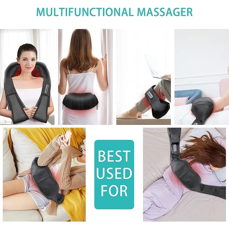 Massager heat function