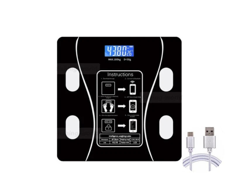 Body fat scale detail