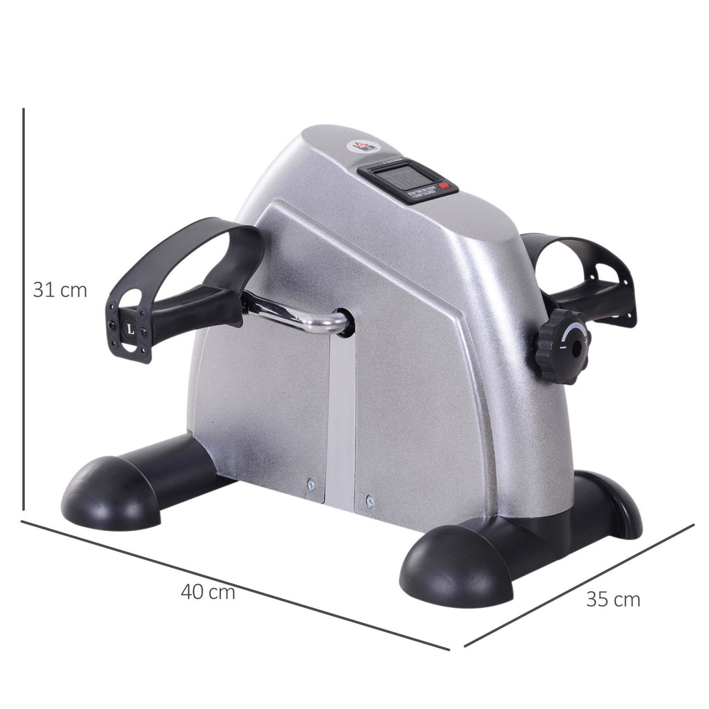 Pedal exerciser LCD display