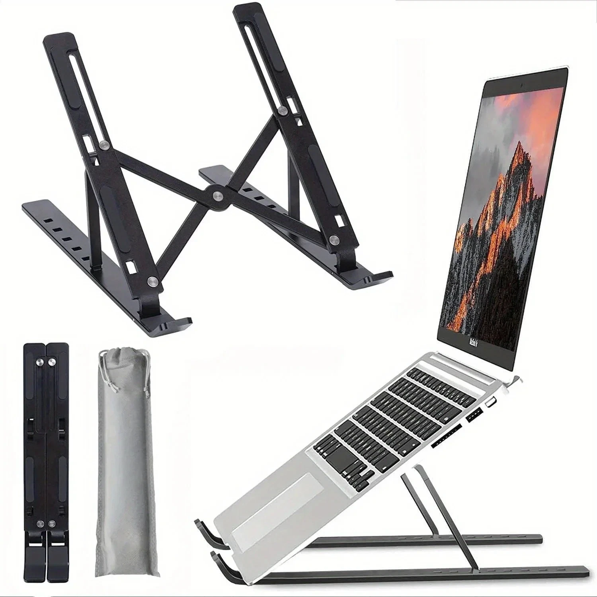 Laptop stand folded