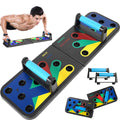 Colour-coded foldable push-up board
