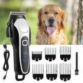 Cordless dog clipper kit
