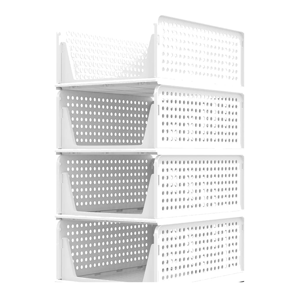 Stackable Pull-Out Wardrobe Organisers
