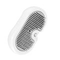 Self-cleaning cat steam brush