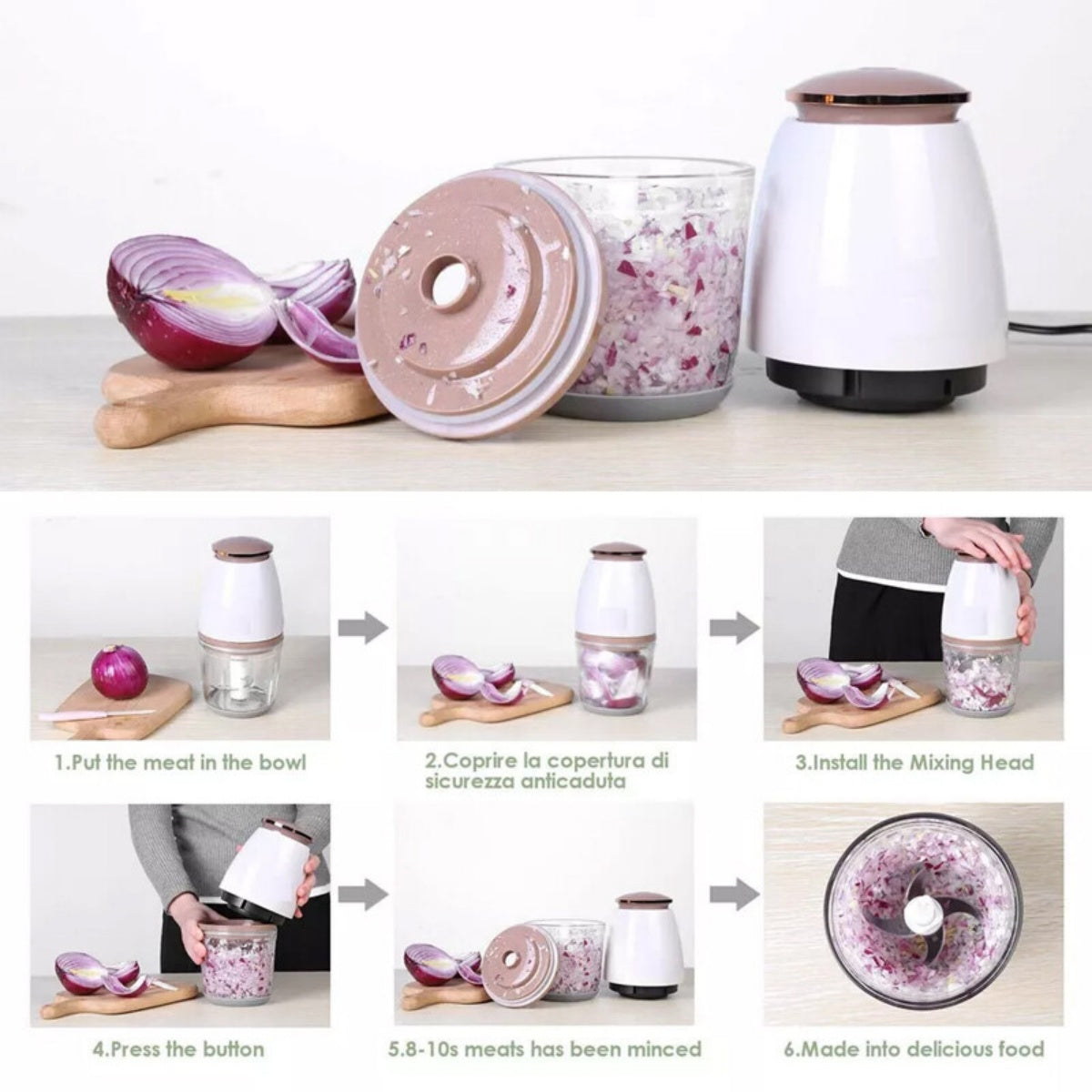 Food processor detail