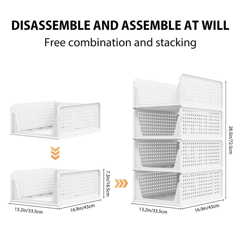 Wardrobe organisers with clothes